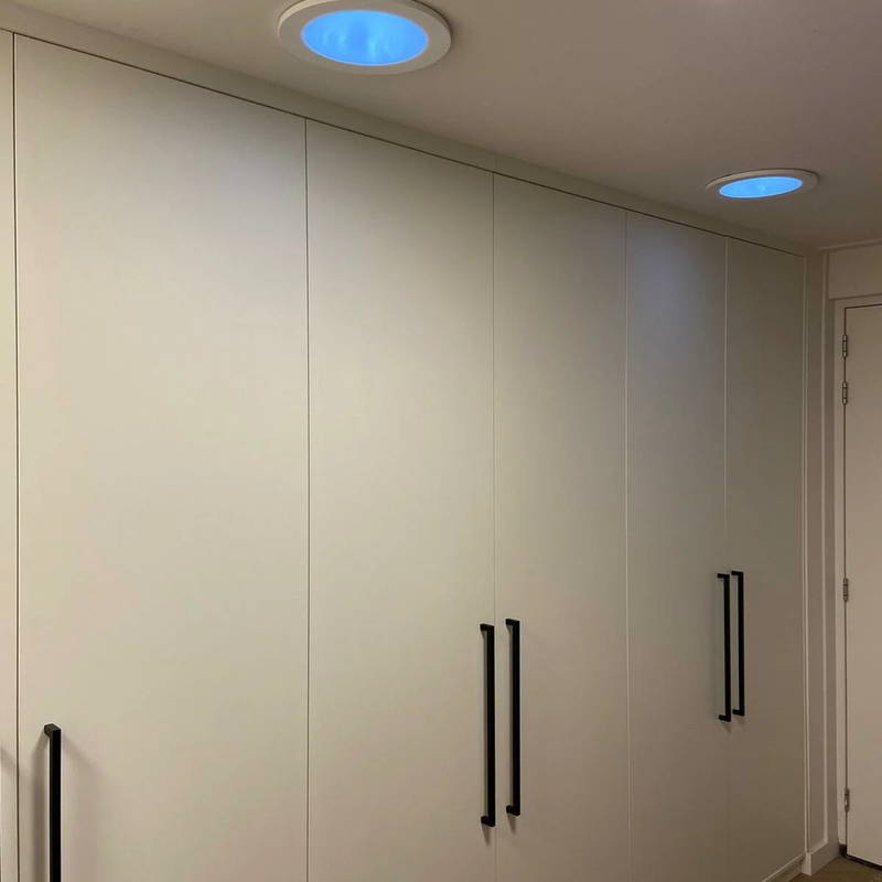Inbouwkasten op maat, klantproject Houtenmeubelshop
