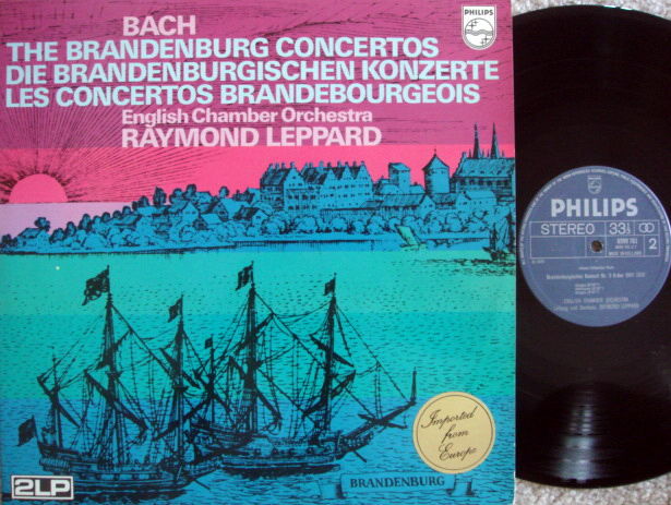 Philips / LEPPARD, - Bach 6 Brandenburg Concertos, NM, ...