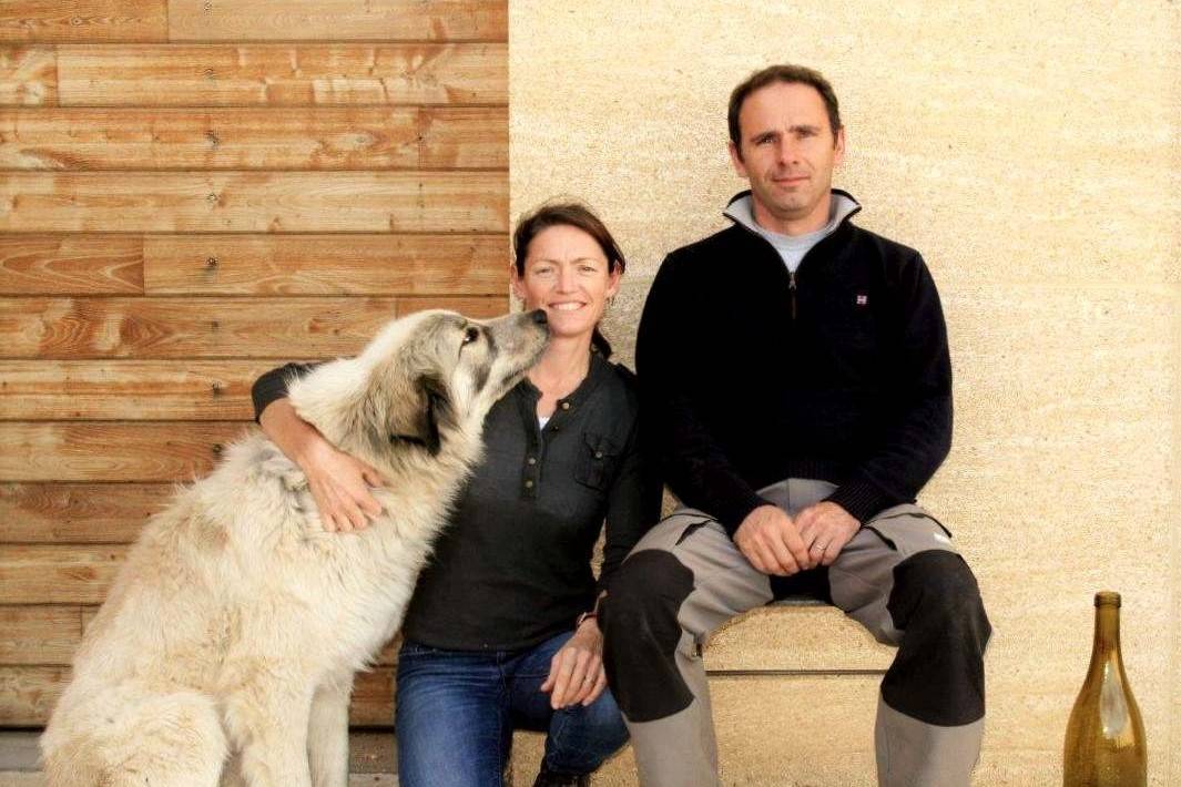 Marjorie et Stéphane Gallet, le couple fondateur du domaine Le Roc des Anges