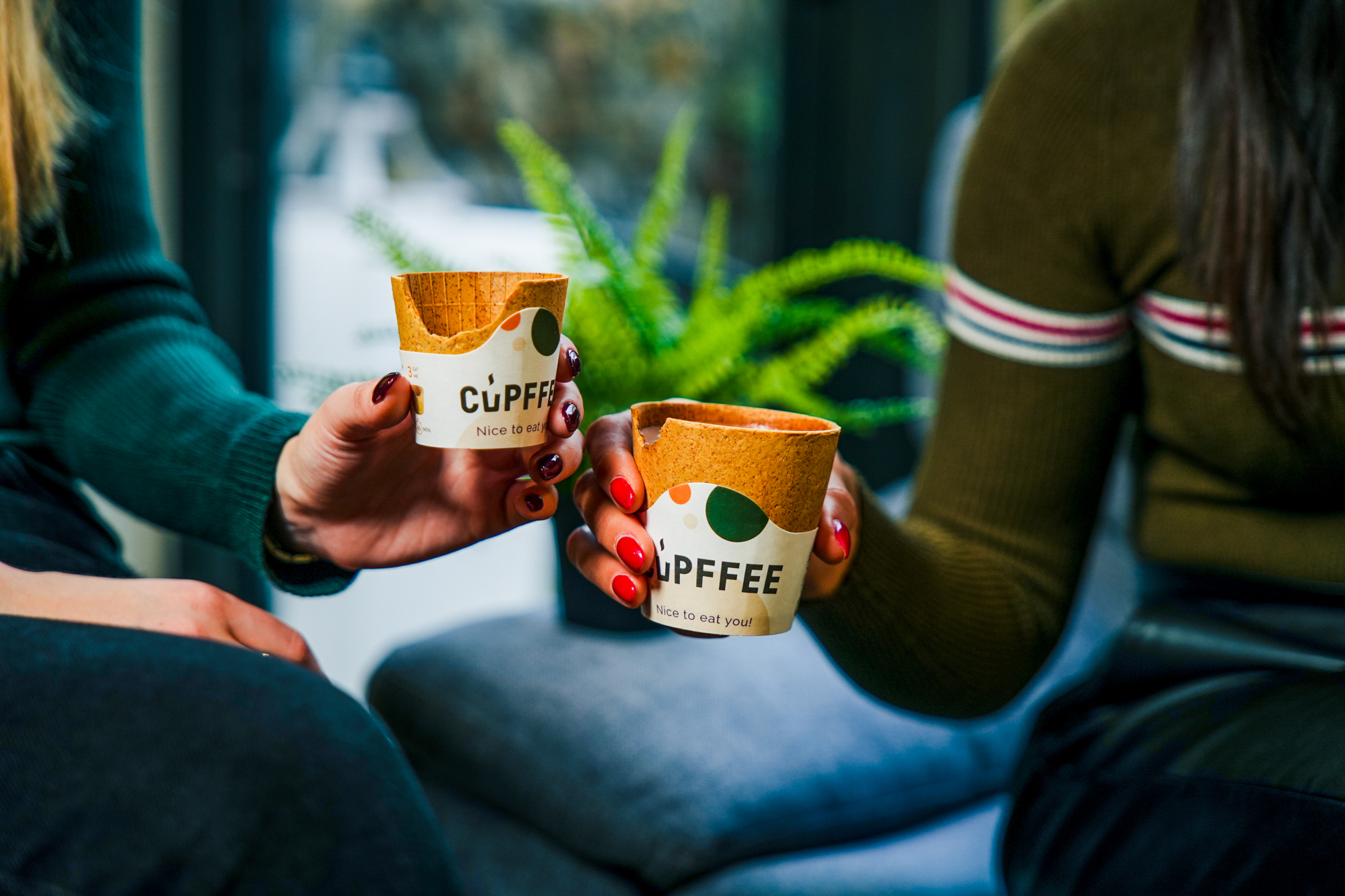 Take a Bite Out of Cupffee, the Edible Coffee Cup