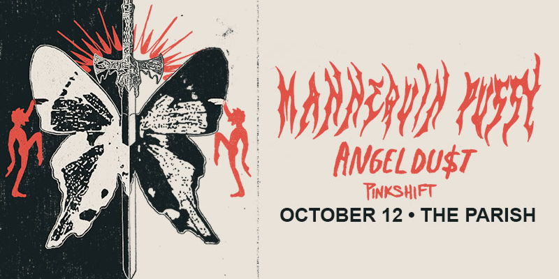 Mannequin Pussy w/ Angel Du$t and Pinkshift at The Parish 10/12 promotional image