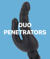 shop duo penetrating dildos vaginal and anal penetration