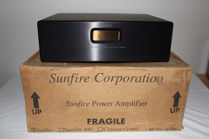 Sunfire 300 Stereo Amplifier - Upgraded and Recapped