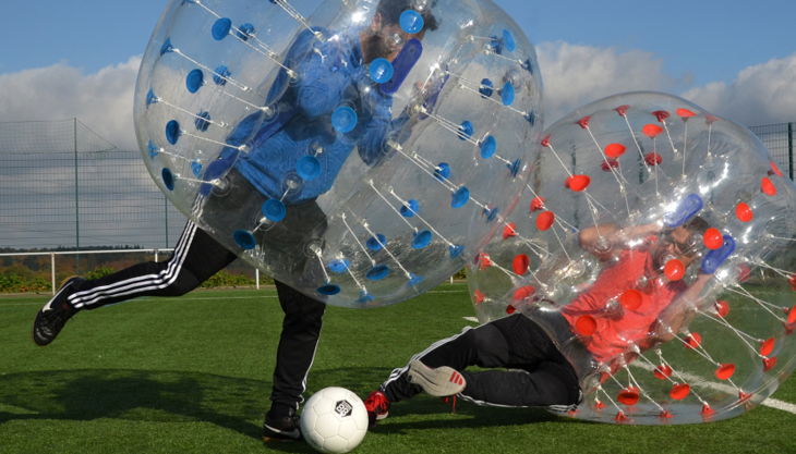 bubble soccer titelbild