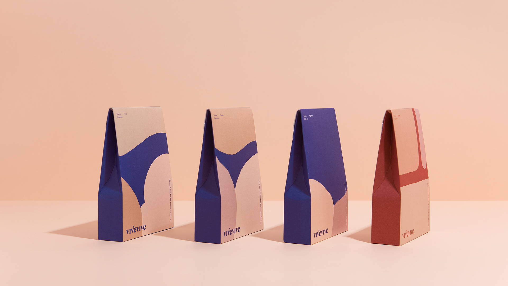 Vivevive Celebrates Period Underwear  Dieline - Design, Branding &  Packaging Inspiration