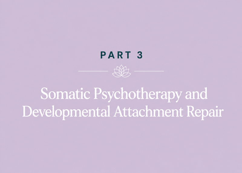 Linda Thai's Certificate in Somatic Embodiment & Regulation Strategies - Part 3