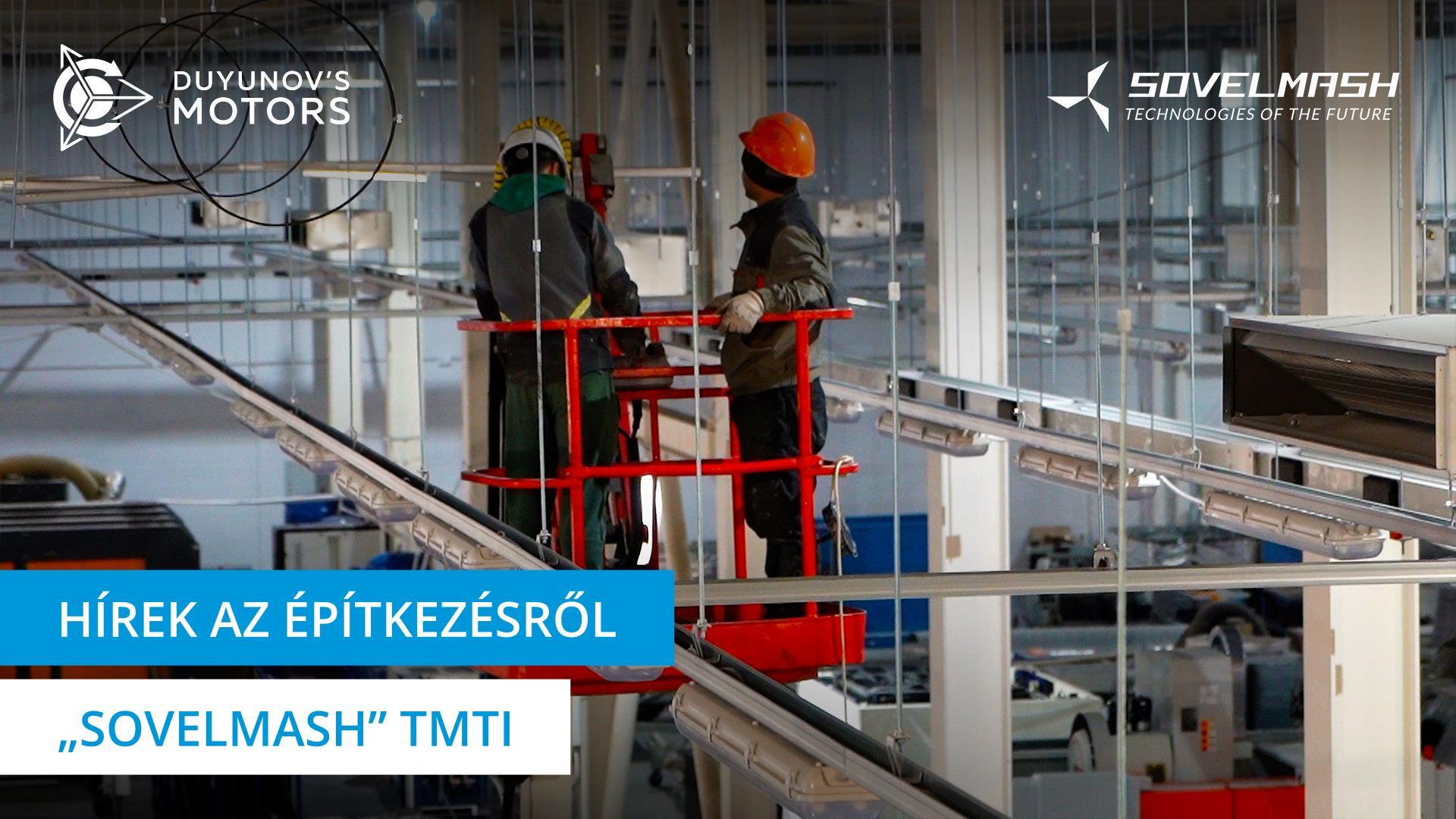 A folyamatban lévő építési munkálatok áttekintése