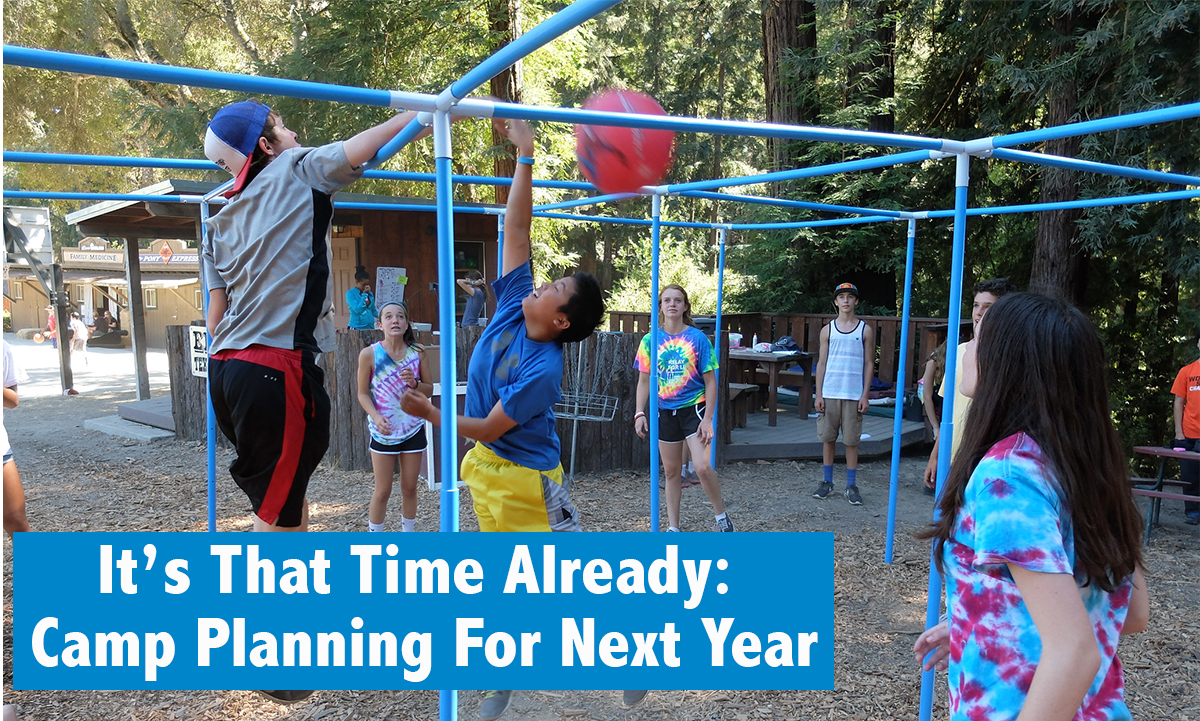 Include a purchase of 9 Square in the Air as part of your off-season camp planning.