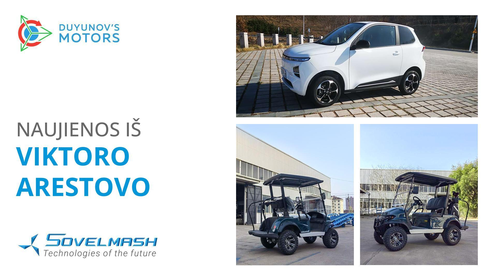 Ar «Slavjanka» aprīkota transporta jaunumi no Viktora Arestova