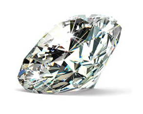 Photo d'un diamant taillé