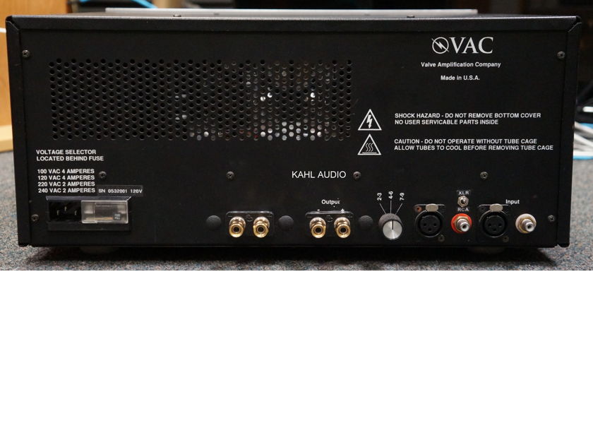 Valve Amplification Company Standard 105.105 Re-capped! 105W of magic from KT88s. $5,000 MSRP