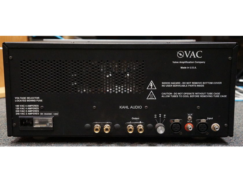Valve Amplification Company Standard 105.105 Re-capped! 105W of magic from KT88s. $5,000 MSRP