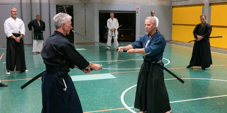 Lehrgang im japanischen Schwertkampf