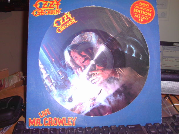 OZZY OZBOURNE - MR CROWLEY LIVE PICTURE DISK
