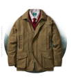 Flat lay of Combrook hawthorn coat 