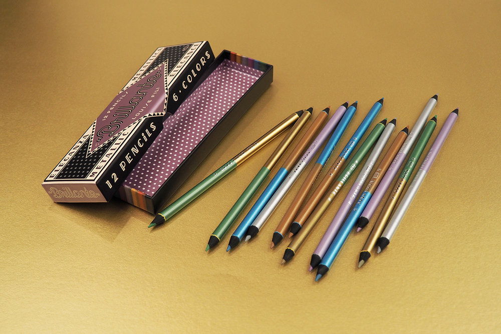 Vibrant Italian-Inspired Packaging for Louise Branding Pencils Brillante Packaging | Dieline - Fili Design, & Inspiration