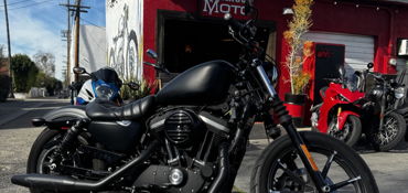 2019 HARLEY-DAVIDSON XL883N IRON 883 motorcycle for rent near Los Angeles, CA