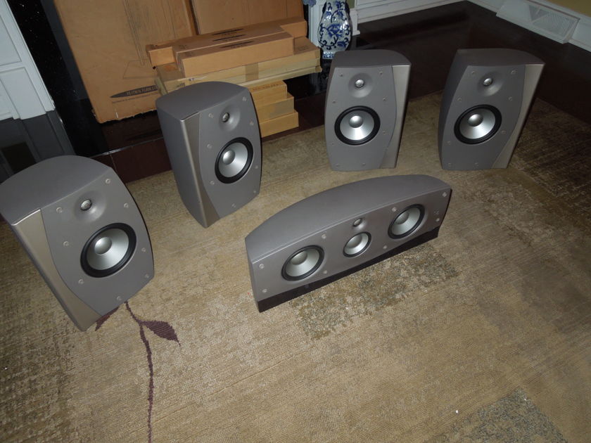 Infinity Intermezzo 2.6/3.5c 5 speaker SURROUND system STEREOPHILE class "A" rated !
