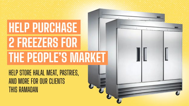 Purchase 2 Freezers for The Peoples Market 🧊