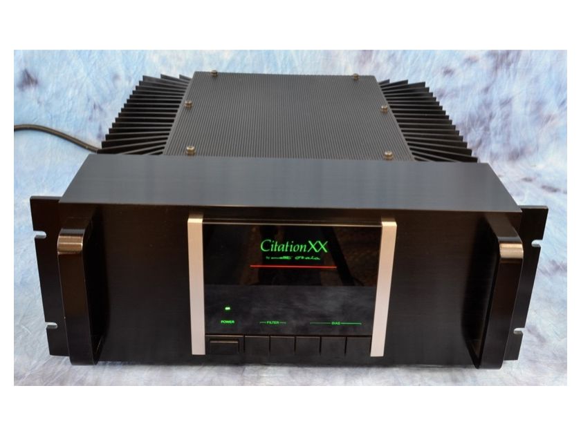Citation XX; XXP - Stereo Power Amplifier; Preamplifier  Near Mint Set