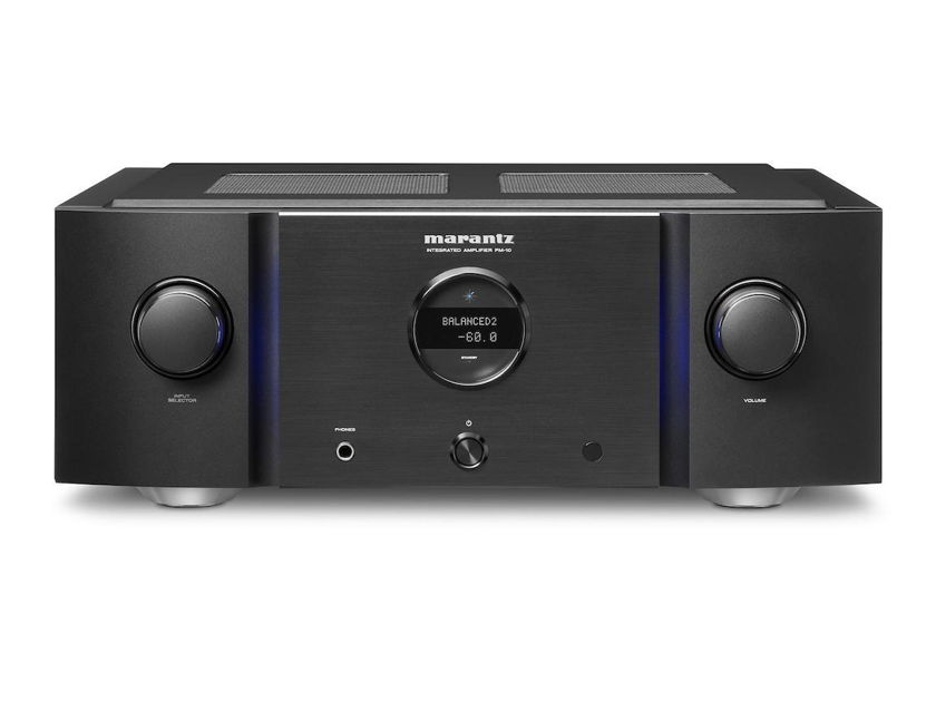 Marantz PM-10 Stereo Integrated Amplifier; PM10: Black (New) (14364)