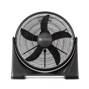 Utilitech 20-in 120-Volt 3-Speed High Velocity Indoor Black Box Fan