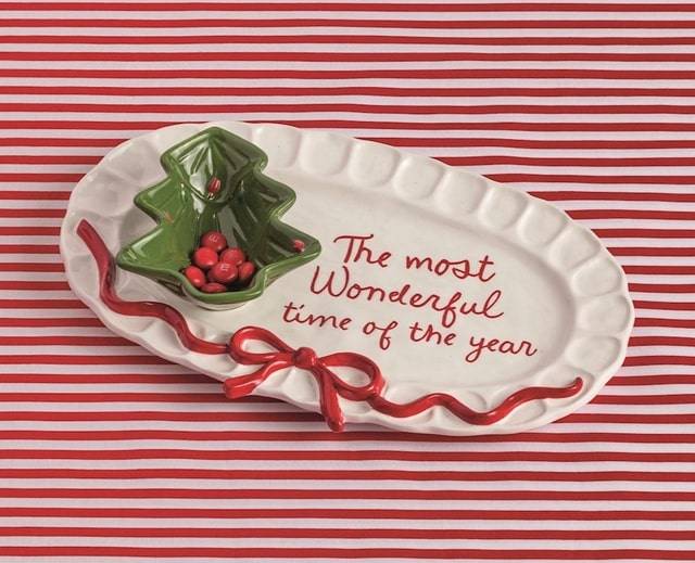 raz imports christmas tree ornament glass ball with cardinal and glitter detail