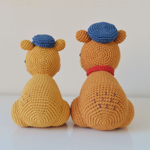 Capybara Joca Haakpatroon (Amigurumi tutorial PDF-bestand) - schattig capybara pluchen beest, amigurumi cavia patroon, haakpatroon knaagdier