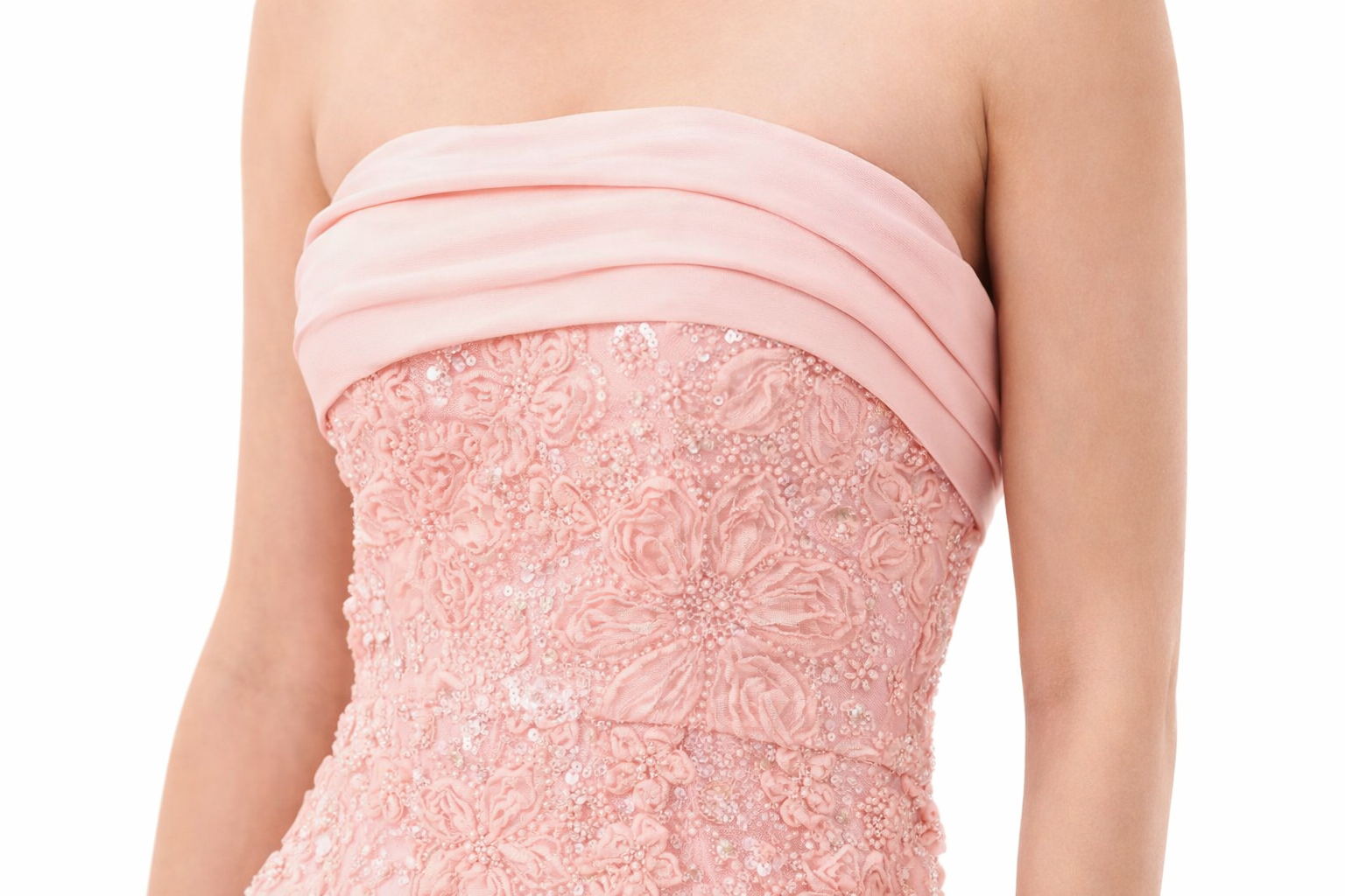 PRIM EMBELLISHED SASH GOWN B82D63L - Image 4