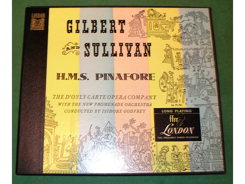 GILBERT & SULLIVAN  - H.M.S. PINAFORE  - 1949 LONDON ffrr MONO * NM  9/10 *