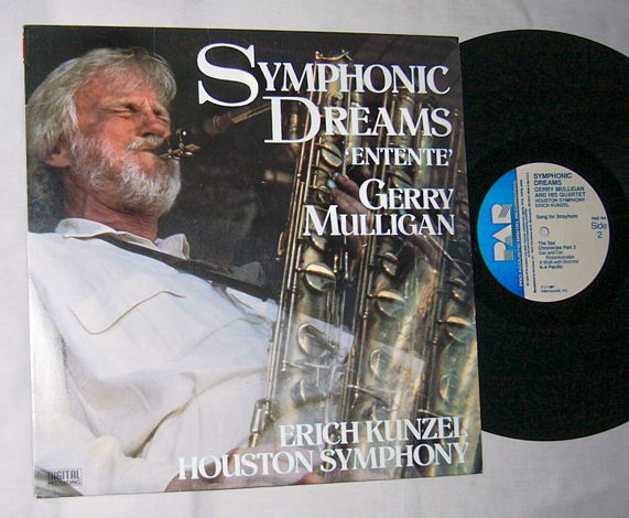 GERRY MULLIGAN QUARTET LP-- - Symphonic Dreams--1987 Pr...