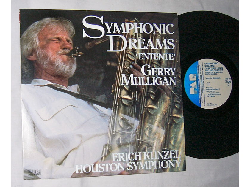 GERRY MULLIGAN QUARTET LP-- - Symphonic Dreams--1987 Pro Acoustic