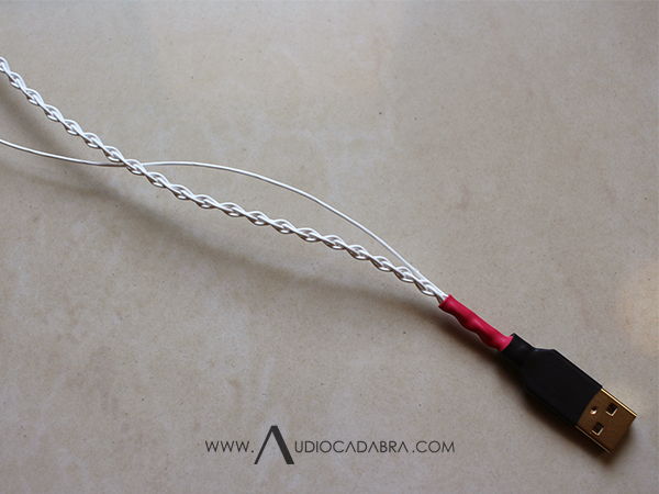 Audiocadabra Ultimus3 Solid-Silver Power-Isolated USB Cables (5v Wire Isolated)
