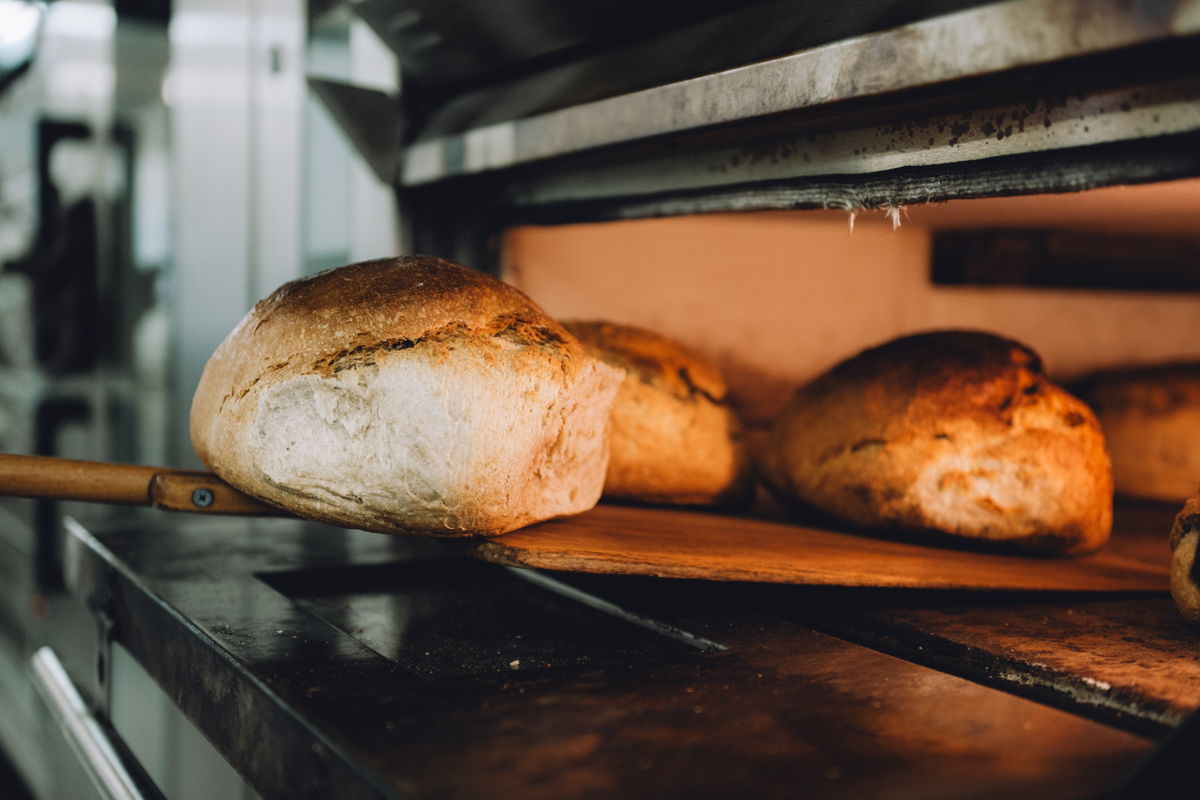 Brot aus dem Ofen