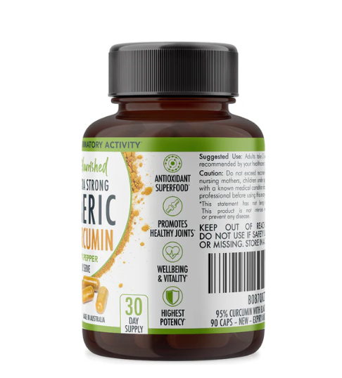 Curcumin Tablets - 95% Pure Organic Vegan - Image 8
