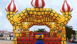 hüpfburg schloss aladin