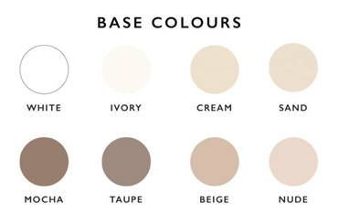 wardrobe colour palette