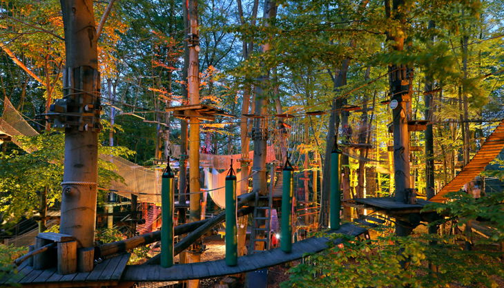 abenteuerpark potsdam nachtklettern