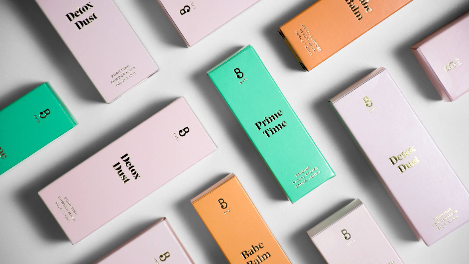 Featured image for BYBI Skincare's Packaging Stands Out With Its Atypical Use of Color