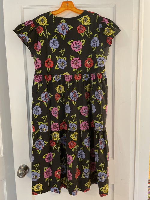 Frida Dress in Roses - $45.00 | Nooworks Full Circle