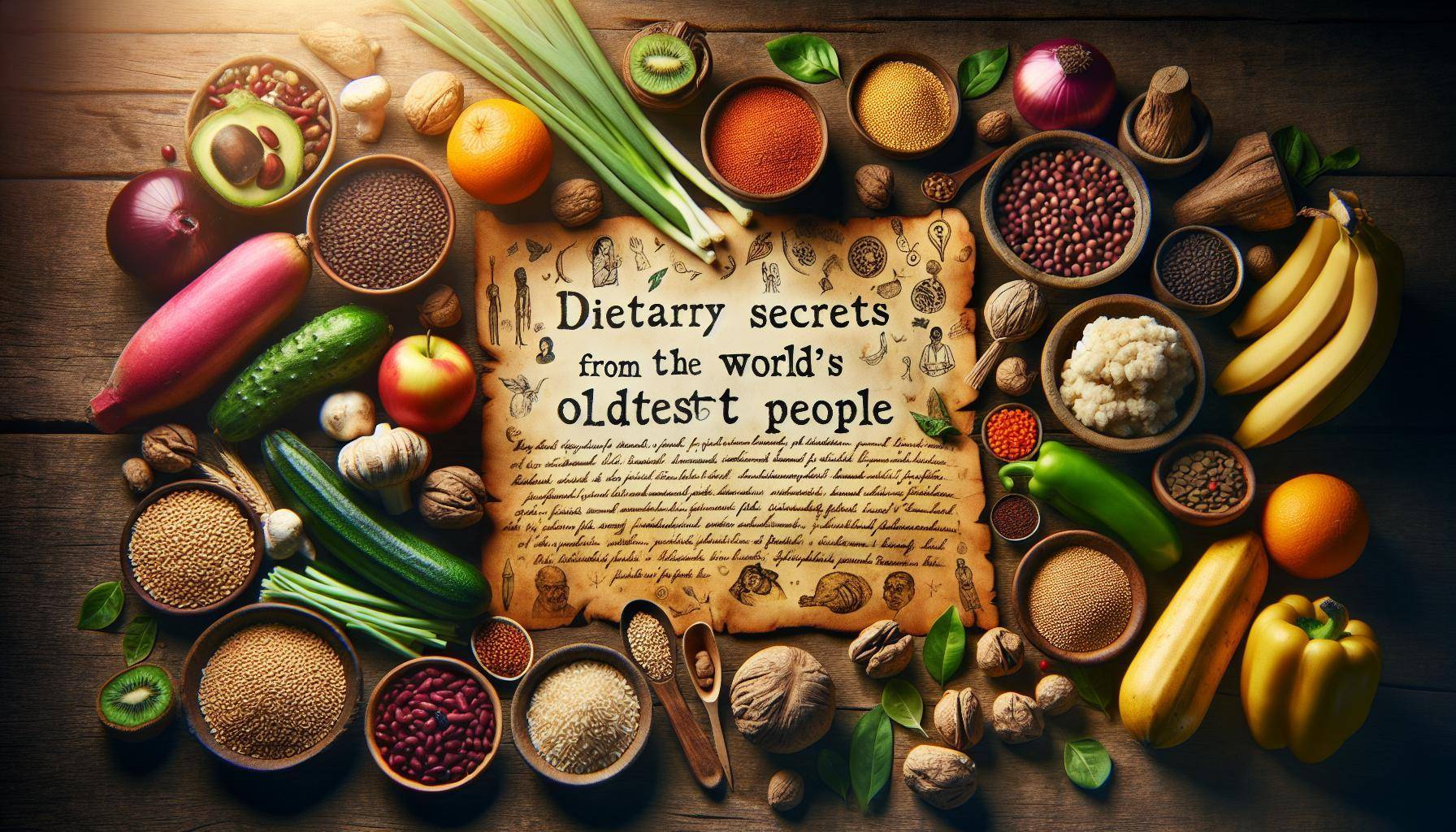 Dietary Secrets from the World’s Oldest People: Key Lessons for Longevity and Health
