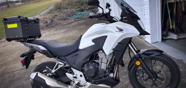 2013 HONDA CB500X motorcycle for rent near Powell, TN