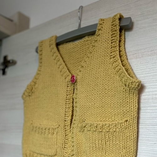 Mouwloos kindervestje