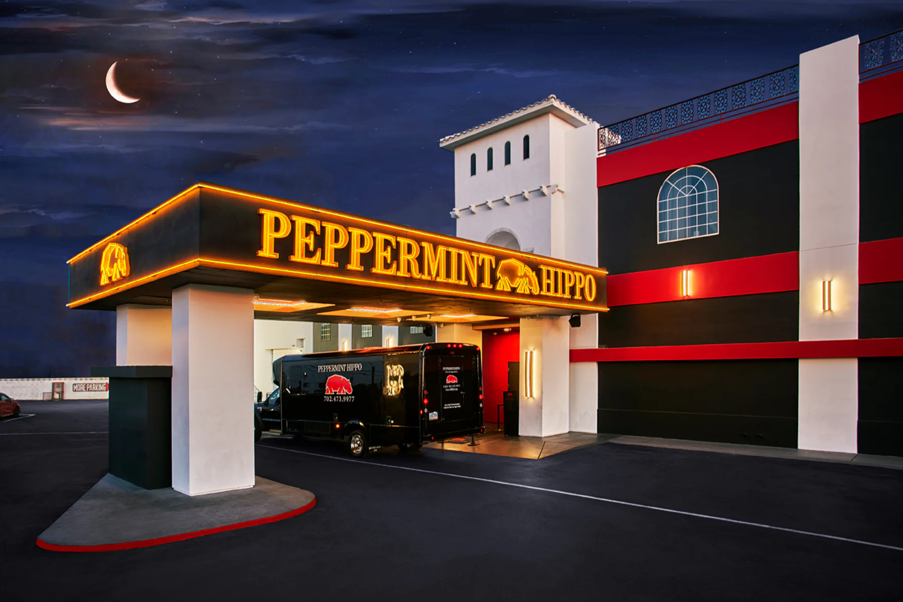 Peppermint Hippo in Las Vegas