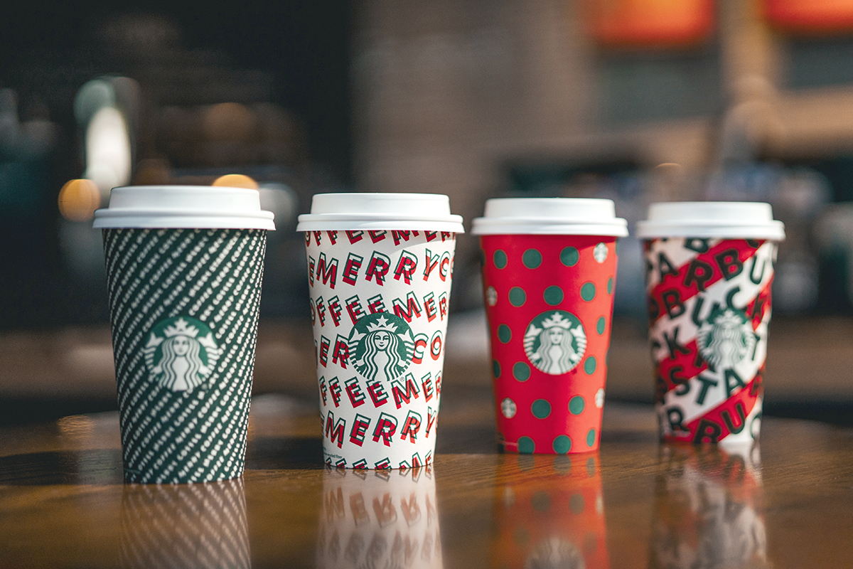 Starbucks Valentine's Day Cups  Dieline - Design, Branding