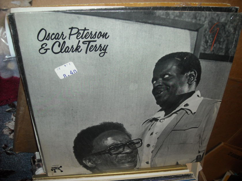 (lec) Oscar Peterson & Clark Terry - (no title) Pablo LP (c)