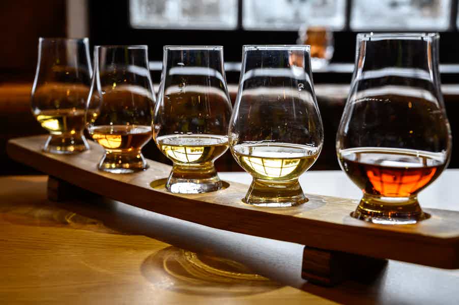 Haggis paired with whisky & gins in 56 North distillery! - photo 2