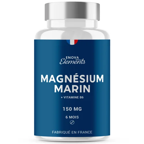 MAGNÉSIUM MARIN + Vitamine B6 - Fatigue, Anti-stress, Récupération Musculaire