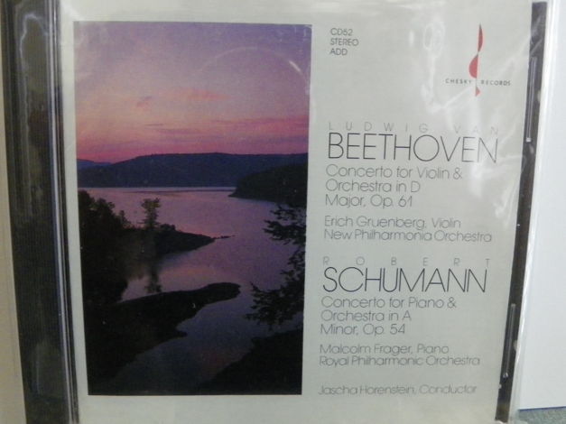 MALCOLM FRAGER - BEETHOVEN/SCHUMANN CHESKY CD