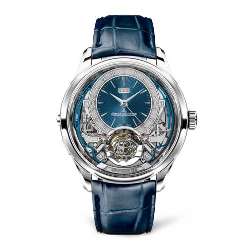 Master Grande Tradition Gyrotourbillon Westminster Perpetual White Gold / Blue
